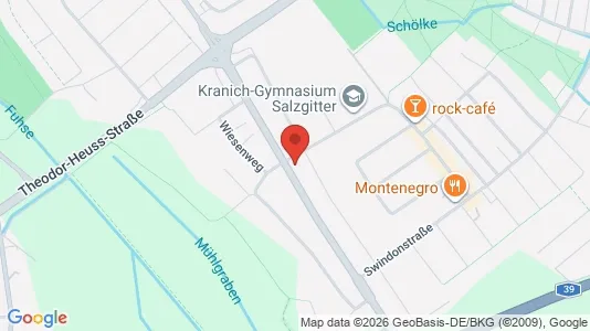 Apartments for rent i Salzgitter - kort over placeringen