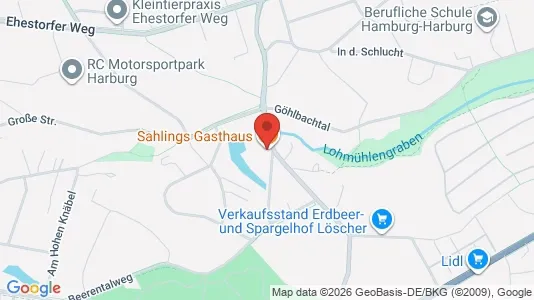 Apartments for rent i Hamburg Harburg - kort over placeringen