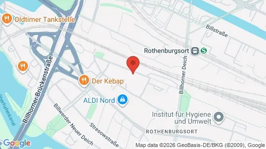 Apartments for rent i Hamburg Mitte - kort over placeringen
