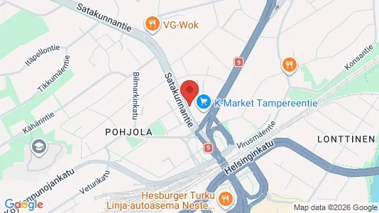 Apartments for rent i Turku - kort over placeringen