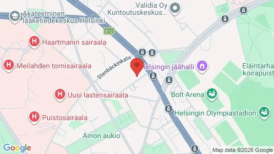 Apartments for rent i Helsinki Eteläinen - kort over placeringen