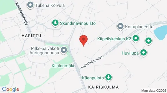 Apartments for rent i Turku - kort over placeringen