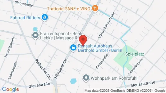 Apartments for rent i Berlin Marzahn-Hellersdorf - kort over placeringen
