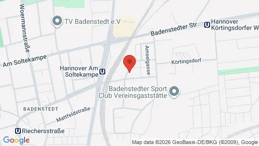 Apartments for rent i Hannover - kort over placeringen