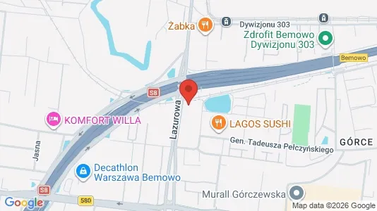 Rooms for rent i Warszawa Bemowo - kort over placeringen