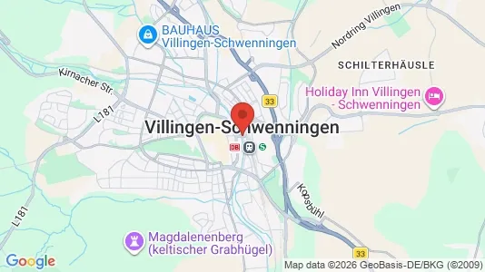 Apartments for rent i Schwarzwald-Baar-Kreis - kort over placeringen