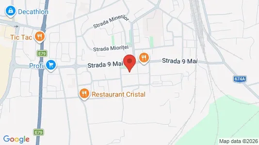 Apartments for rent i Târgu Jiu - kort over placeringen