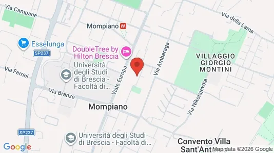 Rooms for rent i Brescia - kort over placeringen