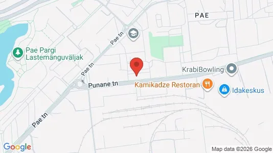 Apartments for rent i Tallinn Kesklinna - kort over placeringen