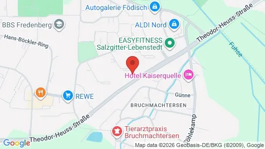 Apartments for rent i Salzgitter - kort over placeringen