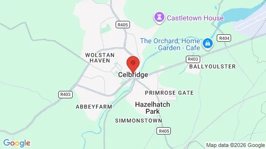 Apartments for rent i Celbridge - kort over placeringen
