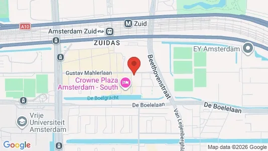 Rooms for rent i Amsterdam Zuideramstel - kort over placeringen