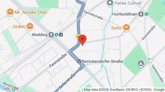 Apartments for rent i Berlin Mitte - kort over placeringen