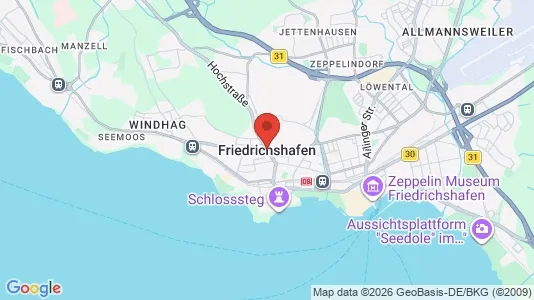 Apartments for rent i Bodenseekreis - kort over placeringen