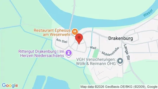 Apartments for rent i Nienburg/Weser - kort over placeringen