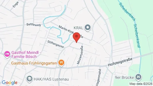 Apartments for rent i Fußach - kort over placeringen