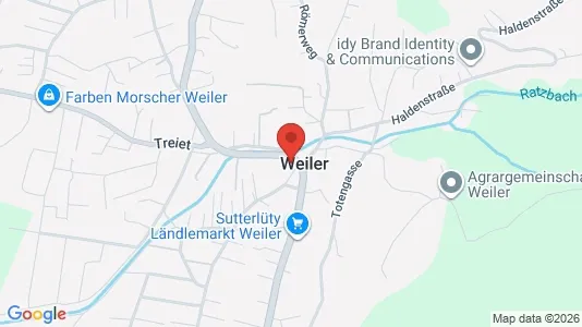 Apartments for rent i Weiler - kort over placeringen