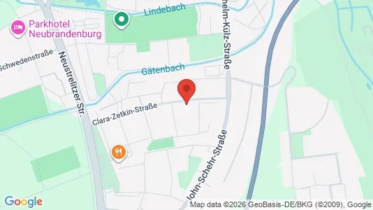 Apartments for rent i Mecklenburgische Seenplatte - kort over placeringen