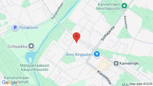 Apartments for rent i Helsinki Läntinen - kort over placeringen