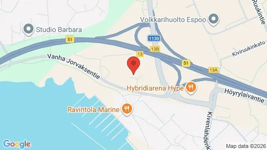 Apartments for rent i Espoo - kort over placeringen