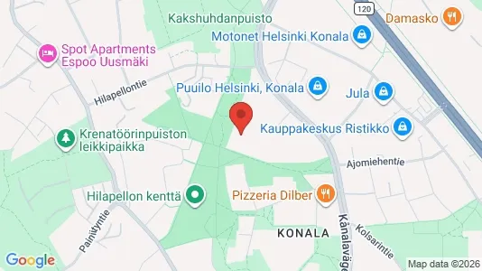 Apartments for rent i Helsinki Läntinen - kort over placeringen