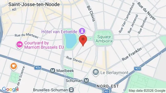 Apartments for rent i Stad Brussel - kort over placeringen