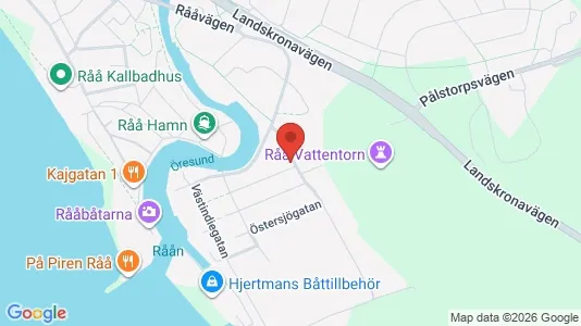 Apartments for rent i Helsingborg - kort over placeringen
