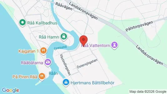 Apartments for rent i Helsingborg - kort over placeringen