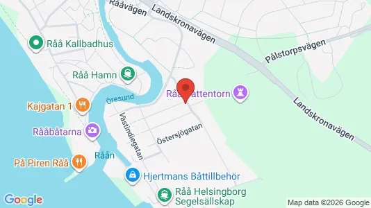 Apartments for rent i Helsingborg - kort over placeringen