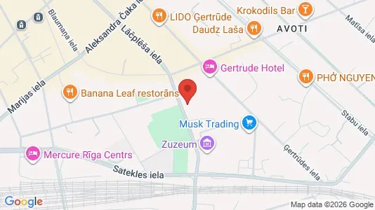 Apartments for rent i Riga Centrs - kort over placeringen