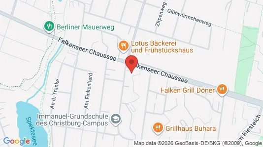 Apartments for rent i Berlin Spandau - kort over placeringen