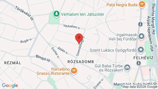 Apartments for rent i Budapest Rákosmente - kort over placeringen