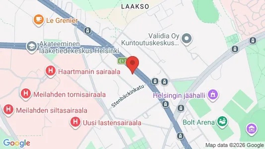 Apartments for rent i Helsinki Eteläinen - kort over placeringen