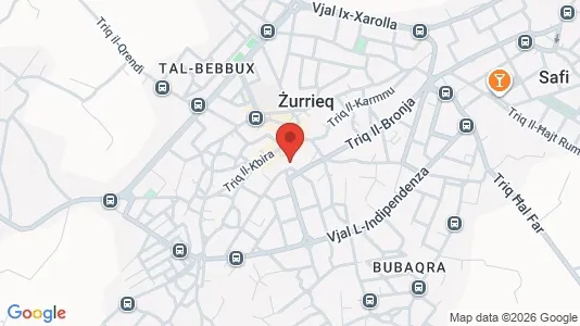 Apartments for rent i Xagħra - kort over placeringen