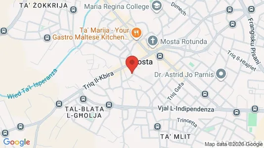 Apartments for rent i Il-Mosta - kort over placeringen