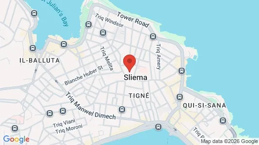 Apartments for rent i Għajnsielem - kort over placeringen