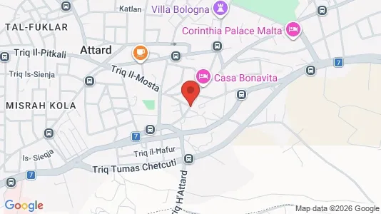 Apartments for rent i Il-Qala - kort over placeringen