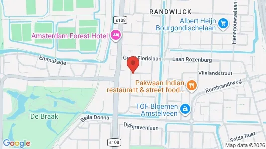 Apartments for rent i Amstelveen - kort over placeringen