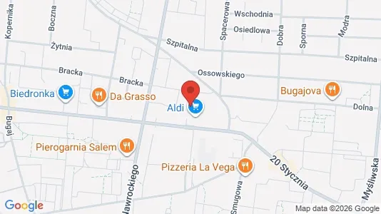 Apartments for rent i Łódź - kort over placeringen