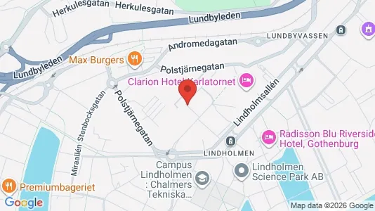 Apartments for rent i Lundby - kort over placeringen