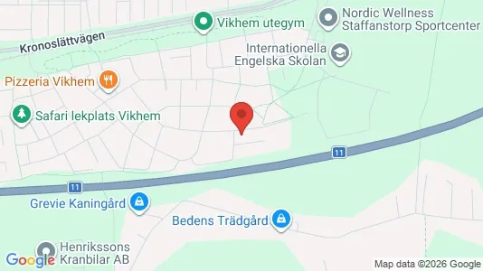 Apartments for rent i Staffanstorp - kort over placeringen