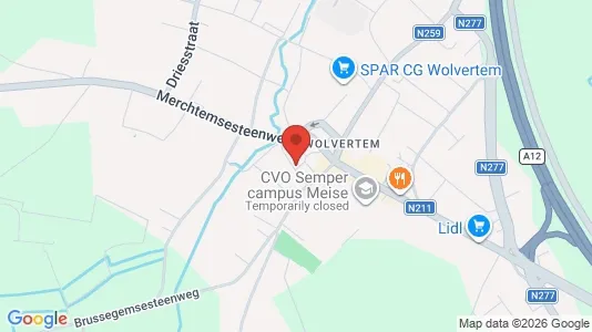Apartments for rent i Meise - kort over placeringen