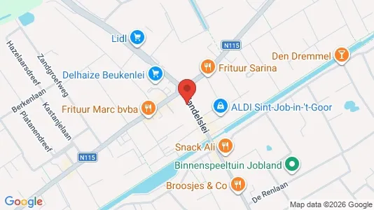 Apartments for rent i Brecht - kort over placeringen