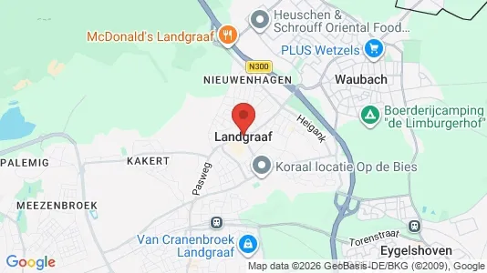 Apartments for rent i Landgraaf - kort over placeringen