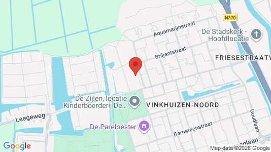 Apartments for rent i Groningen - kort over placeringen