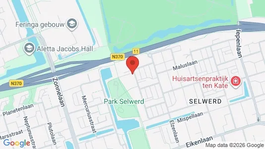 Apartments for rent i Groningen - kort over placeringen