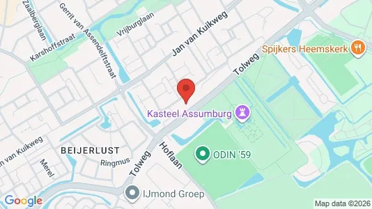 Apartments for rent i Heemskerk - kort over placeringen