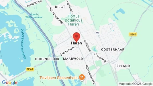 Apartments for rent i Haren - kort over placeringen