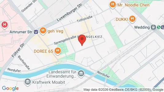 Apartments for rent i Berlin Mitte - kort over placeringen