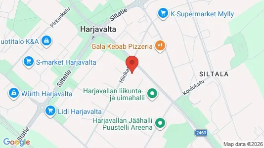 Apartments for rent i Harjavalta - kort over placeringen